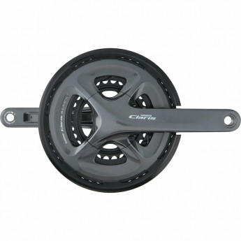 Система SHIMANO CLARIS, R2030, 175мм, интегрированный вал, 8 скоростей с защитой 50/39/30T