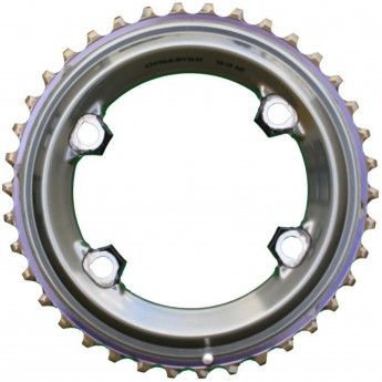 Звезда передняя SHIMANO DA TRACK, FC-7710, 50T, 1/2''X1/8'', широкая